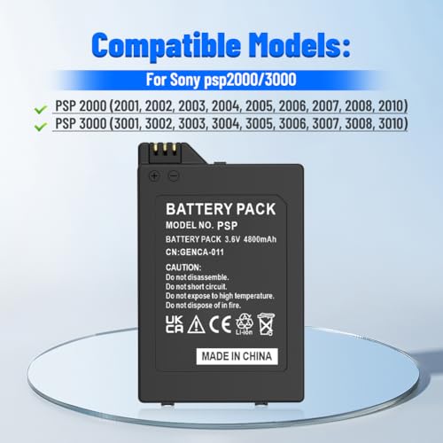 Pfhl Psp2000/Psp3000 Battery thumb #2
