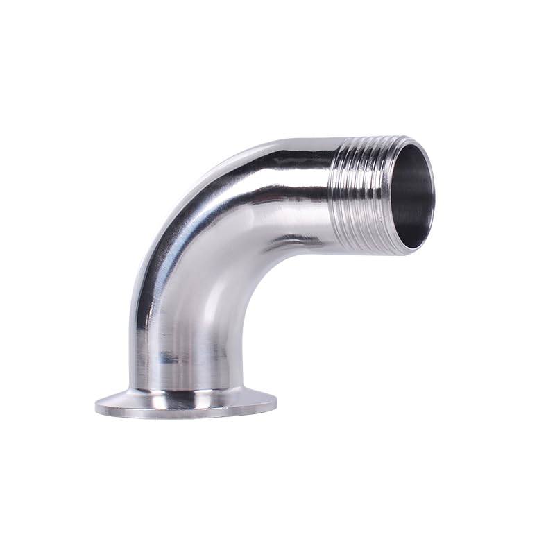 Raccord de tuyau fileté mâle BSP coude 90 triple pince 1.5 vélos