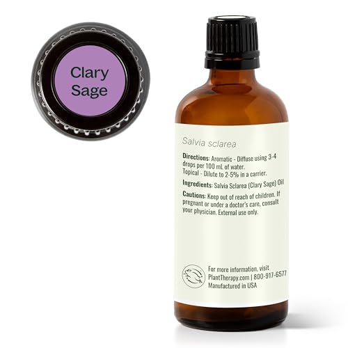 Aceite esencial puro de Salvia esclarea 100 mL miniatura 7
