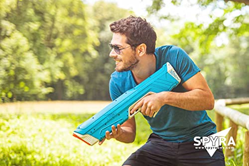 Image of Spyra Two Electronic Water Gun Super Blaster, Battery for 2000 Blasts and Effective Range of 30 ft (TikTok Gun) (Red)