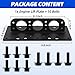 Universal Engine Lift Plate, CNC Machined for Perfect Fit, Fits All Engines - SBC BBC Ford Chev LS LS1 LS2 LS3 LQ4 4.8 5.3 6.0 6.2L Gen III