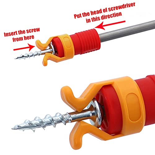 Perfactool 2Pc Abs Screw Holder Clamp Fixing Set Screw Gripper Holding Tool For Woodworking, Bit Universal Fixing Sleeve, Hand Screw Clamps #TOP2