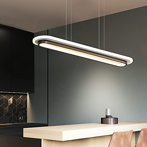 Lumière chaude ou neutre avec ce lustre LED réglable pour réception