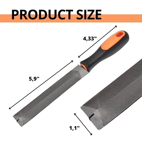 Hand Saw Sharpening Tool Feather Shaped Taper Files Tool Sharpener for Professionals File for Hand Saws Pruning Mill Taper - Image 2
