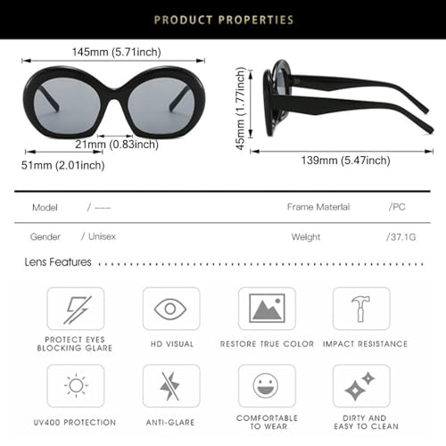 Lunettes de soleil de luxe pour femmes avec verres miroirs transparents - 2