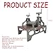 Banfluxion Manual Slab Roller Printmaking Machine Adjustable Thickness Pottery Making Machine Portable PVC Tabletop Print Making Machine for Woodblock Copperplate Prints