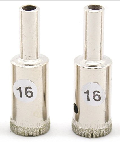 ILOVETOOL Set 2 Piezas Brocas Diamante 16 mm miniatura 1