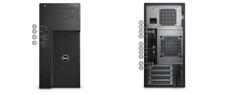 Amazon.com: Dell Precision 3620 Tower Desktop Computer PC, Intel