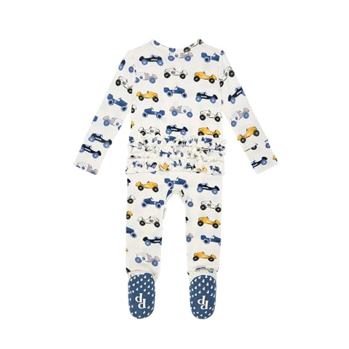 Image of Posh Peanut Baby Rompers Pajamas - Newborn Sleepers Boy Clothes - Kids One Piece PJ - Soft Viscose from Bamboo
