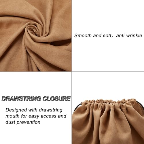 Image of LAKE OF FIRE Dustproof Storage Bags with Drawstring Closure, 2-Piece Set - Multi-Purpose Protective Pouches for Handbags, Purses, Shoes, and Boots