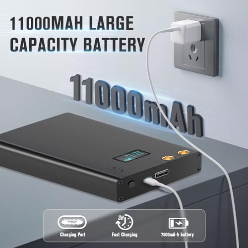 Kit de soldador a ponto de bateria 11000mA-h