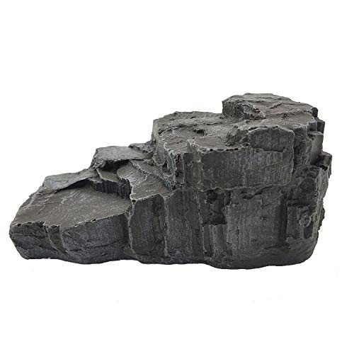 Ekuey Reptile Rocks Decoration Accessory For Bearded Dragons Basking #TOP24