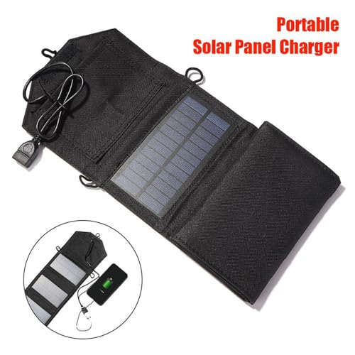 Kit de paneles solares plegables con controlador eficiente de carga portátil 8