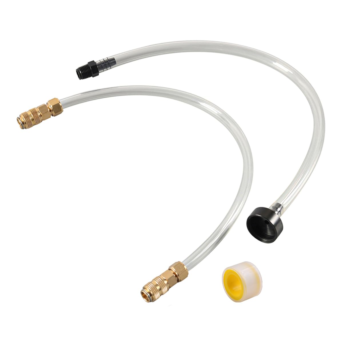 Kit di spurgo per Barche Tubo del Sistema di sterzo Idraulico Tubo di riempimento del Tubo Flessibile Kit di spurgo per Barche Marine Accessori per timone Idraulico Seastar
