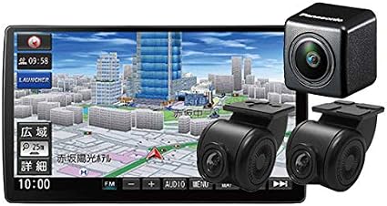 パナソニックcn F1x10d Ca Dr03td Cy Rc100kd大画面10v型スイングディスプレイ搭載ナビ 前後2カメラドラレコ バックカメラセット オーディオ一体型ナビ 車 バイク Amazon