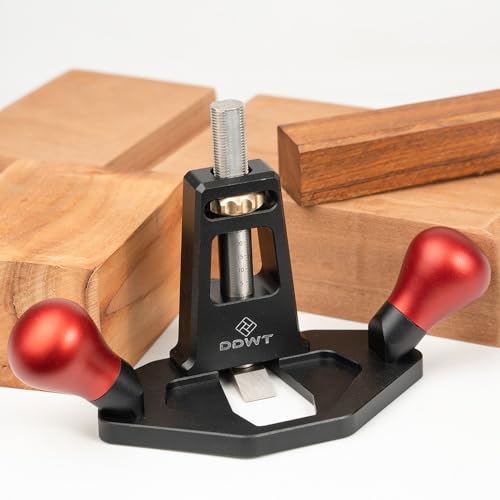 DDWT Router Plane Handheld Woodworking Tool Quick Adjust Depth with Depth Stop for Tuning Joinery Cutting Dados Grooves Mortise - Image 6