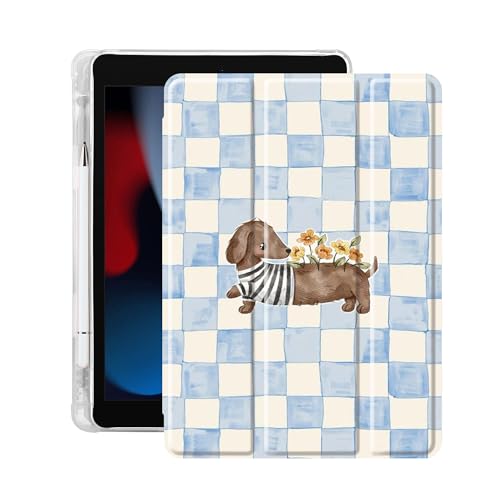 Funda para iPad Pro 2024 M4 11 con soporte para lápices integrado y tapa inteligente suave