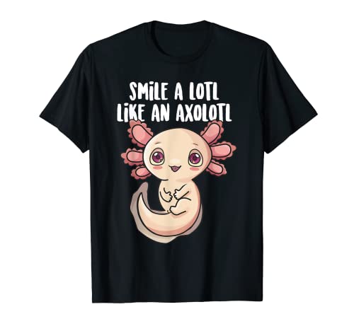 Funny Axolotl Shirt Kids Sayings - Cute Axolotls Humor Juegos de palabras Camiseta