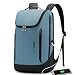 BANGE Business-Smart-Rucksack, wasserdicht, passend für 15,6 Zoll, Laptop-Rucksack mit USB-Ladeanschluss, Reise-Rucksack, Hell, blau, Medium, modisch