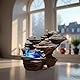 Zen’Light SCFR132 Stein-Brunnen, Natur, braun, 38 x 19 x 25 cm