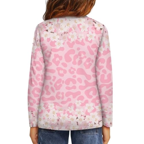 Image of Long Sleeve Shirts for Girls Winter Tops 3-16t Cartoon T Shirts for Fall Clothes