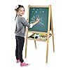 Leomark Kleurbord voor kinderen – Deluxe Board – schrijfbord met accessoires, kinderbord met krijt en magneet…