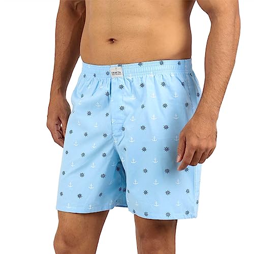 Image of ALPHABETS Men's Cotton Boxer Briefs