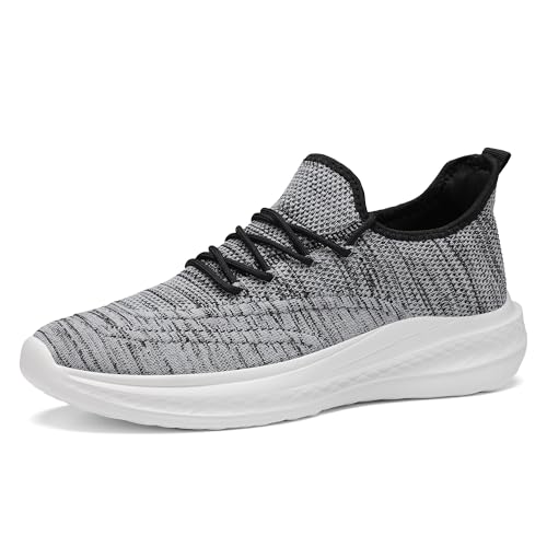 Image of VAMJAM Men's Running Shoes Slip On Walking Shoes Non Slip Lightweight Workout Breathable Gym Sneakers Fashion Mesh Sneakers