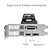 SAPLOS GTX 1050 Graphics Card for PC, 4GB GDDR5 128-bit, HDMI DisplayPort DVI-D, Computer GPU, Gaming Video Card, PCI Express x16, DirectX 12