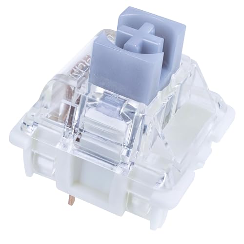 Switchs Gateron G Pro 3.0 Silver à activation rapide 45g pour clavier RVB