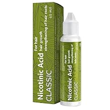 NICOTINIC ACID FOR HAIR GROWTH, STRENGTHENING AND QUALITY IMPROVEMENT VITAMIN B3/NIACIN - 65ML MIRROLLAVITAMIN CLASSIC