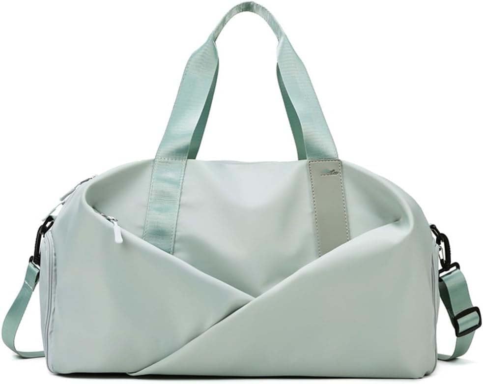 Bolsa de yoga con separador húmedo y zapatero independiente para accesorios de fitness