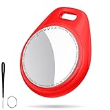 Air Tracker Tag 1 packRot, Schlüsselfinde Kompatibel mit Apple Wo ist? APP (iOS NUR, Android...