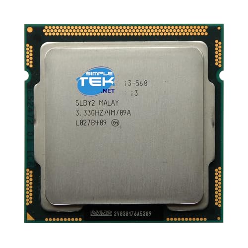 Procesador LGA 1156 de doble núcleo a 3,33 GHz modelo SLBY2 con caché de 4 MB reacondicionado