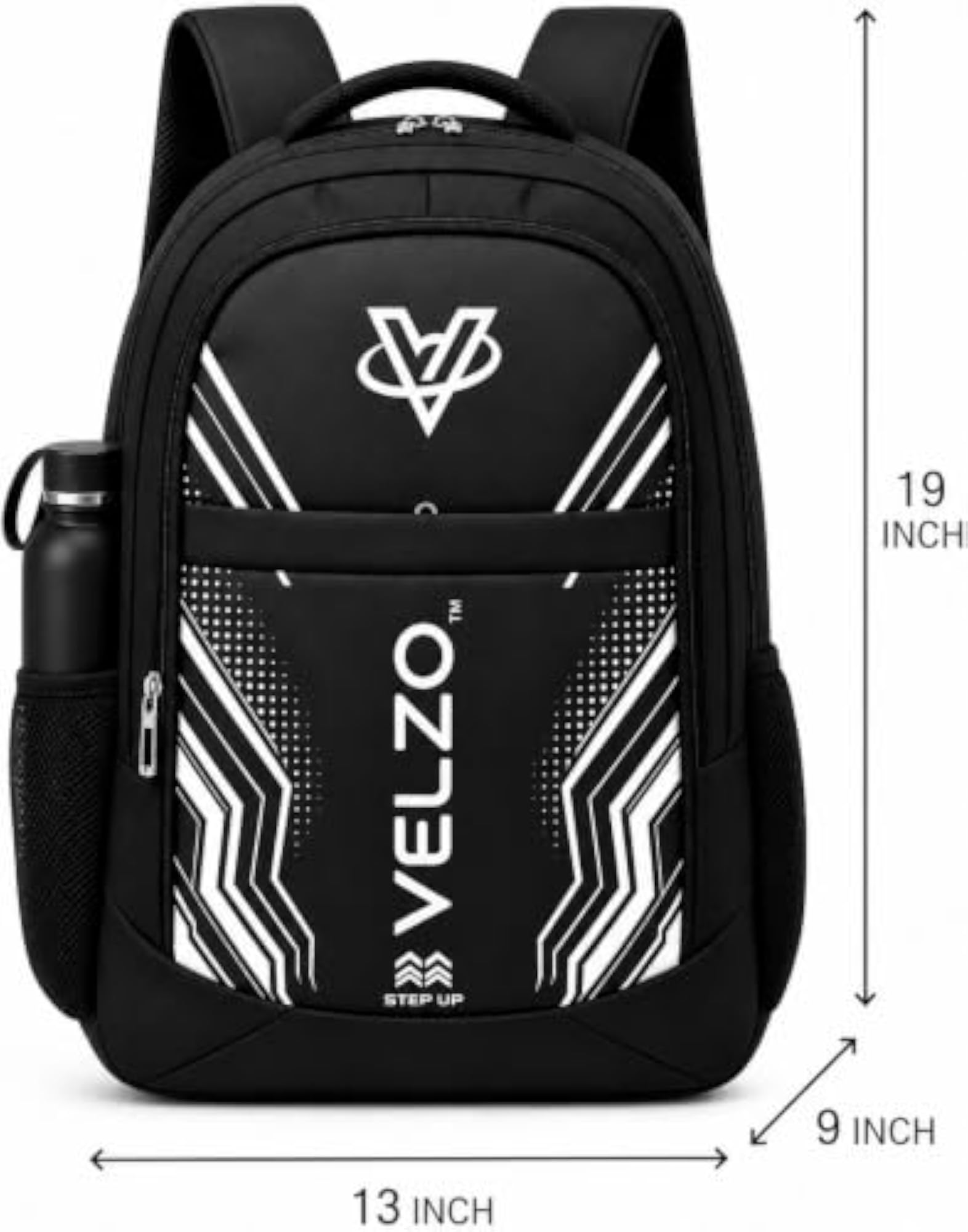 VELZO Water Resistant Backpack for Men & Women