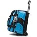 Pyramid Path Deluxe Double Roller with Oversized Accessory Pocket Bowling Bag (Asgard Blue)