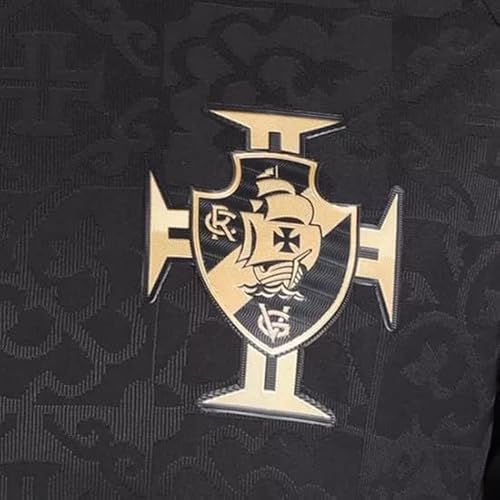 Camisa Vasco Oficial III Goleiro 22/23 Preto Kappa - Masculina (as2, alpha, l, regular)