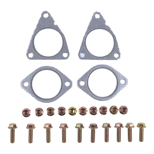 Image of Gasket Bolt Compatible with Infiniti Q50 Q60 G37 G35 FX35 M35 M37 for Nissan 350Z 2007-2008,370Z 2009-2019 Replacement Catalytic Converter Gasket Bolt 20692-8H30A