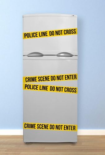 Adesivi Creativi Wall Sticker Crime scene Sticker adhesive for walls, wall decoration Dimensions 60 X 29 cm