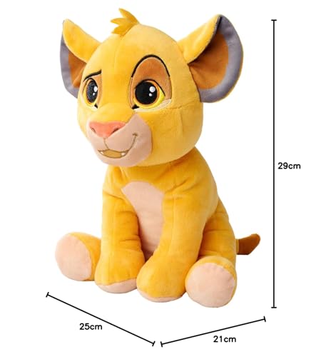 Simba Disney Lion King, 30 Jahre König der Löwen, 25cm Plüschtier, ab den ersten Lebensmonaten geeignet