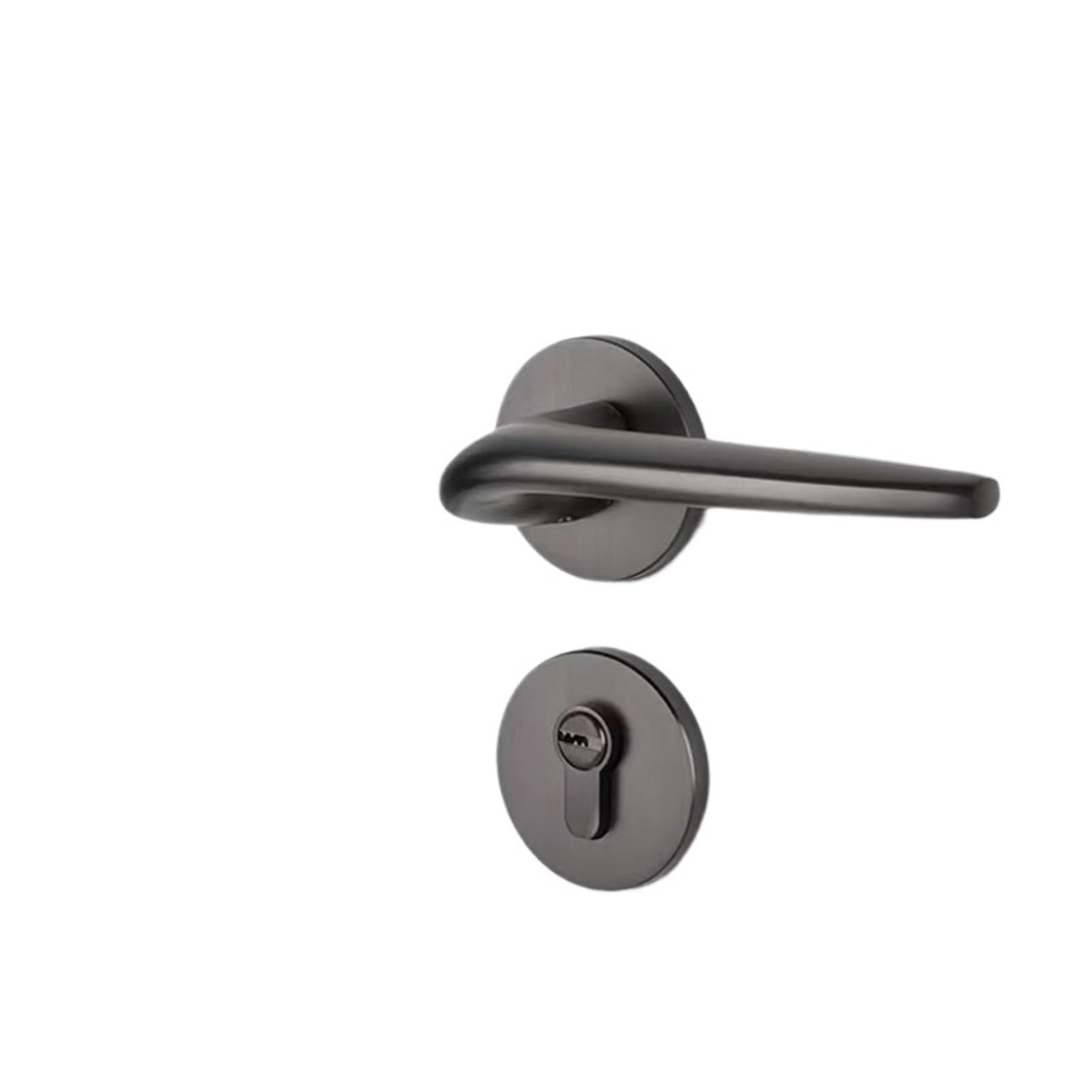 Serrure de porte de maison aluminium moderne et quincaillerie magnétique 58