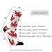 KLL Canada Red Maple Leaf Fashion crew socks men running lightweight wicking sweat socks for men (2-Pair)