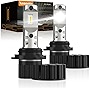 Xenooto 2023 Upgraded 9005 LED Headlight Bulbs, 3X Brightness as Stock Halogen 9005ll HB3ll, Custom Plug and Play, 6000K White High Low Beam, Non-Polarity HB3 LED Headlight Bulbs, Pack of 2