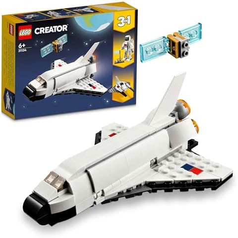 LEGO Creator Uzay Mekiği 31134-6 Yaş ve Üzeri Çocuklar İçin Astronot ve Uzay Gemisi Modelleri İçeren Yaratıcı Oyuncak Yapım Seti (144 Parça) - Görsel 1