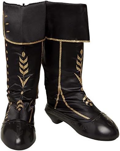 Disney Frozen 2 Anna Travel Boots for Girls Costume or Role Play Dress-Up, Adjustable Backing Allows to Fit Most Girls - for Ages 3+