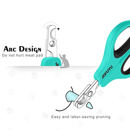 Cat Nail Clippers - Professional Cat Nail Trimmer – Non-Slip Handle Cat Nail Scissors For Small Dogs And Cats - Safe, Sharp #TOP3