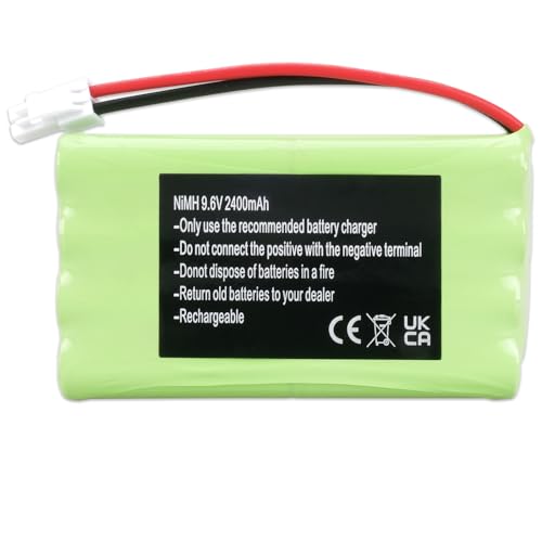 9001001 2400720 Batterie pour Somfy M3 HR15/51, 5008956 5071688 Compatible avec Moteur Somfy Freevia Axovia Evolvia Passeo GDK SGA SGS pour Portes de Garage M3...