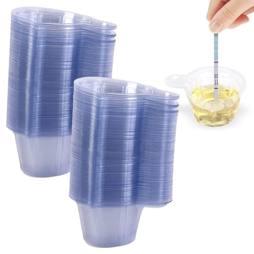 SEMINISMAR Epoxid Mixbecher,Vaso de orina,vasos para recolección de orina,Contenedor de orina,Taza de orina Bolsas de drenaje,vasos de mezcla para resina epoxi,Tazas de Pigmento,100pcs