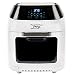8 QT Family Sized Power Air Fryer Oven With 7 in 1 Cooking Features with Professional Dehydrator and Rotisserie