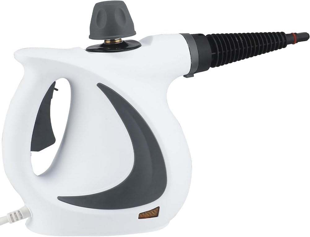 Multi-Purpose Handheld Steam Cleaner, High-Power Disinfection Steamer with 9 Accessories for Home, Kitchen, Bathroom, Tile, Grout, Furniture and All Surface Cleaning